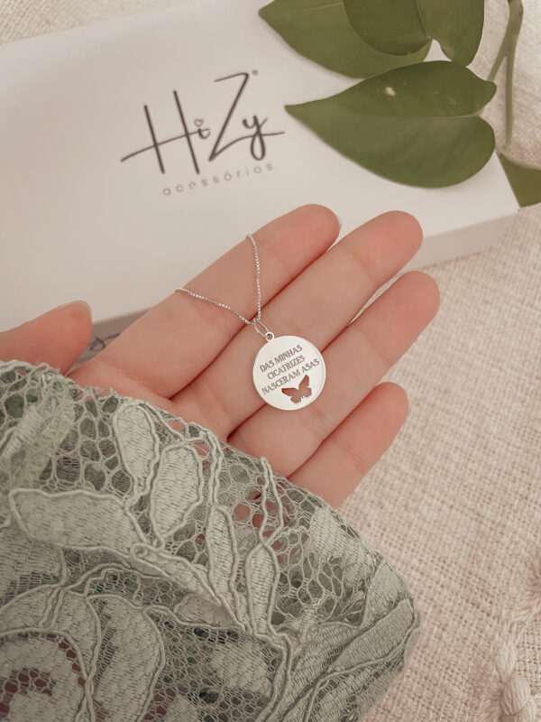 Colar Das Minhas Cicatrizes Nasceram Asas