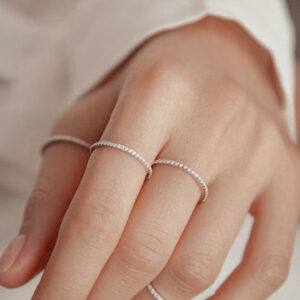 Anel Aparador Cravejado