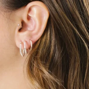 Trio argola sextavada