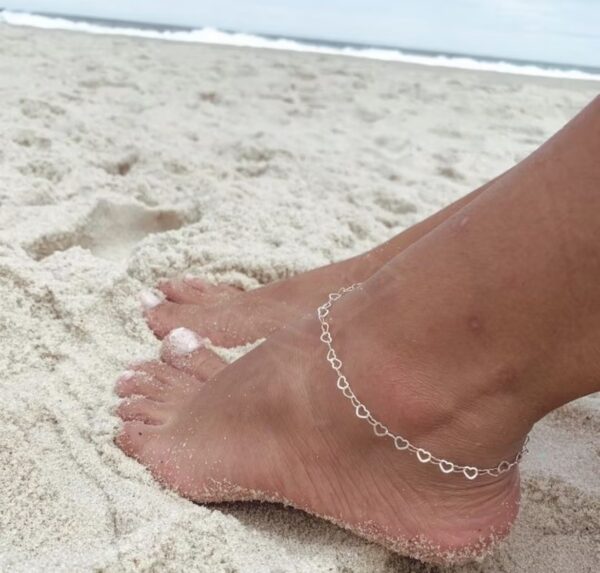 Tornozeleira Coração