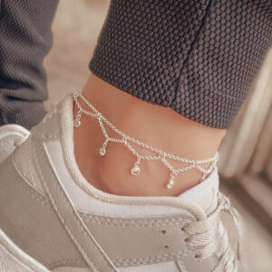 Tornozeleira indiana cristal