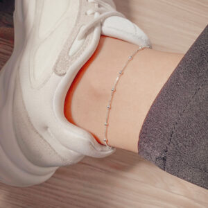 Tornozeleira de Bolinhas