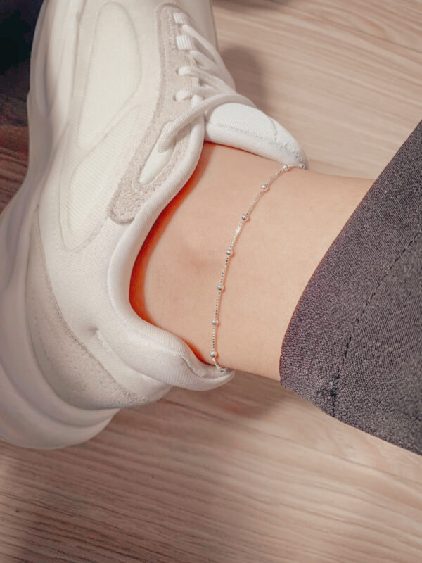 Tornozeleira de Bolinhas